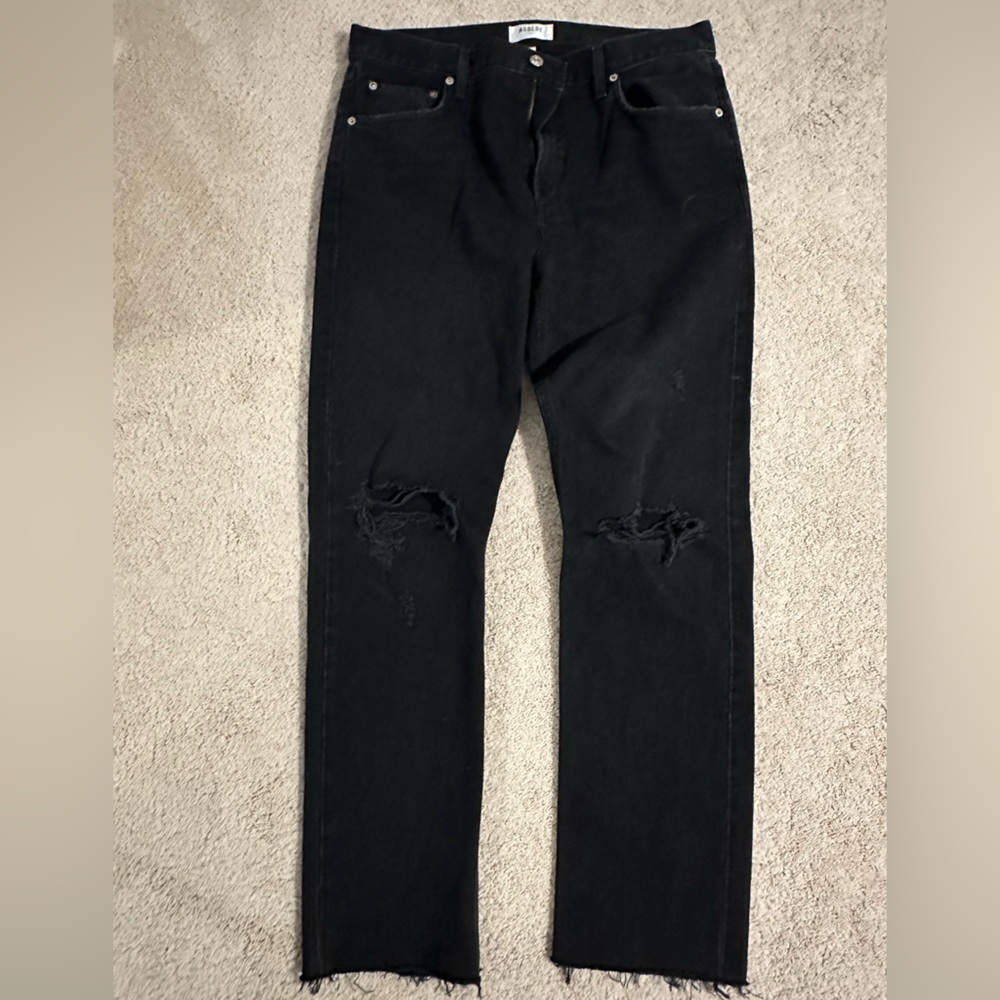 Agolde Black Denim Jeans